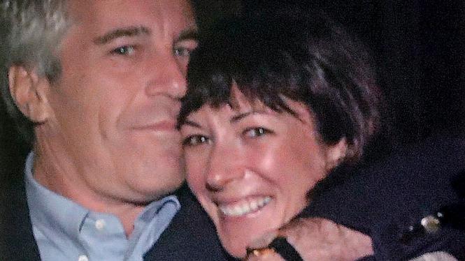 Jeffrey Epstein och Ghislaine Maxwell.