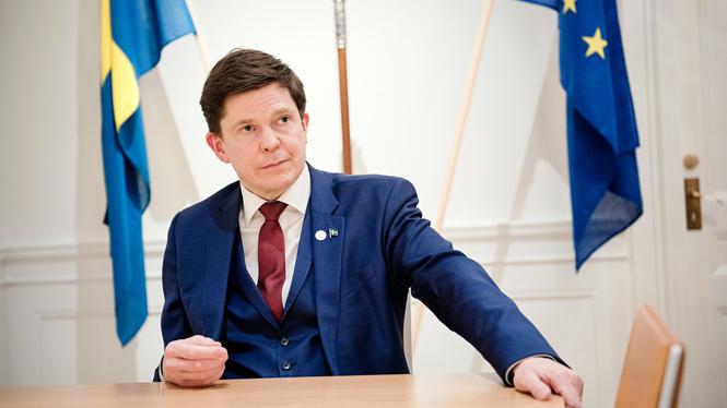 Talmannen Andreas Norlén. Arkivbild.