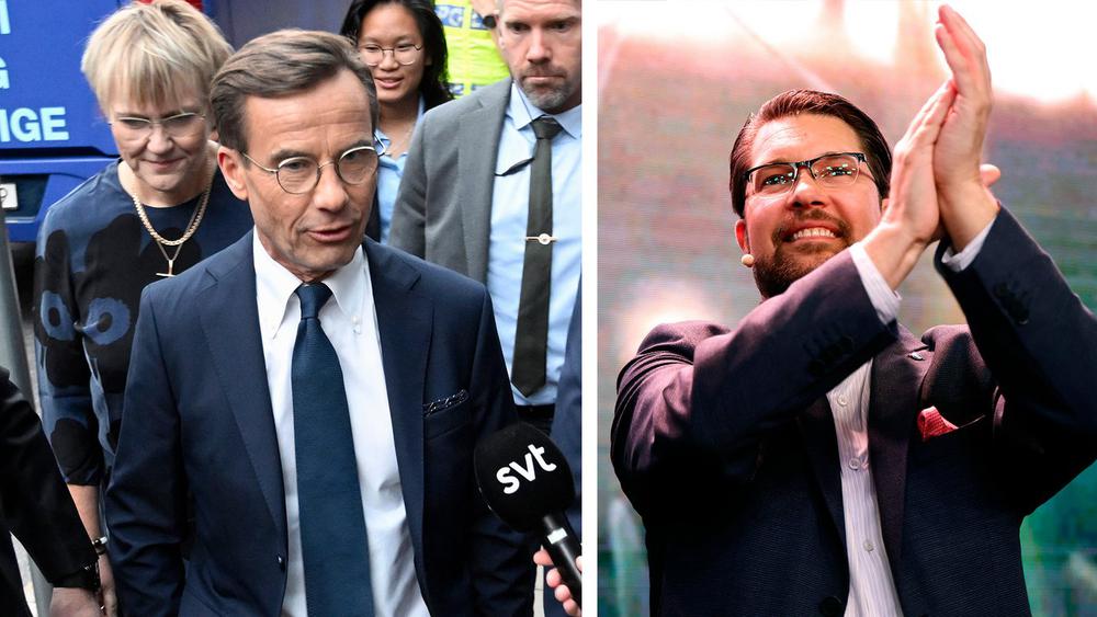 Moderaterna SVT:s Valu: SD större än Moderaterna | Dagens ETC