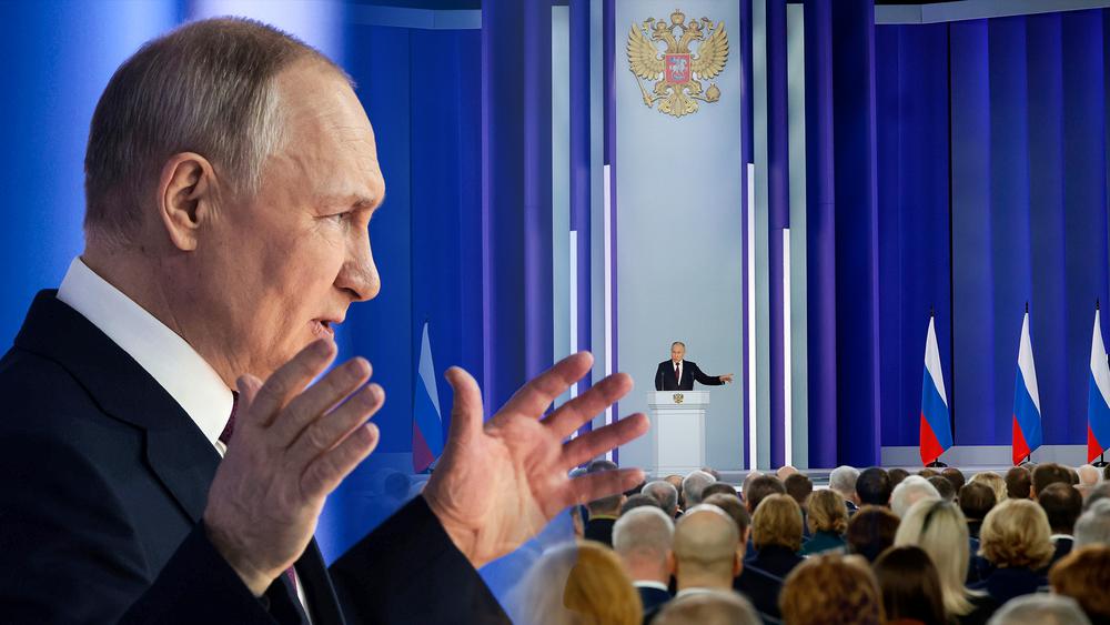 Putin Sitt Putin fortsätter försvara invasionen av Ukraina – och lämnar ...