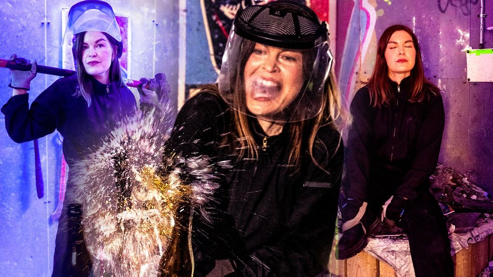 Qichqiriq orgazm bilan porno