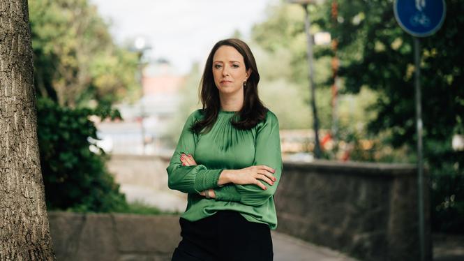 Åsa Lindhagen, miljö- och klimatborgarråd i Stockholms stad (MP).