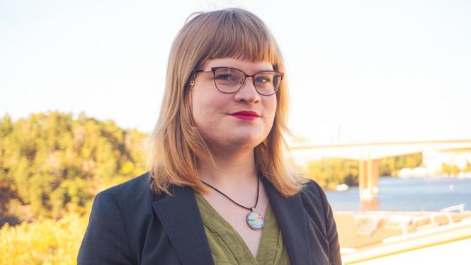 Signe Krantz, ordförande för Transammans.