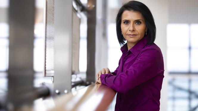 Abir al-Sahlani (C) ansvarade för förslaget om att upprätta en abortfond i EU-parlamentet.