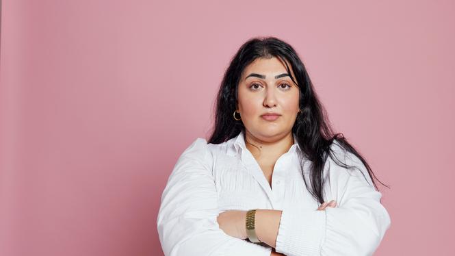 Adine Samadi, ordförande för Roks.