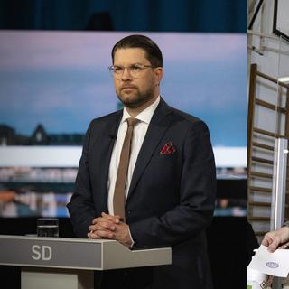 Jimmie Åkesson och Riikka Purra.
