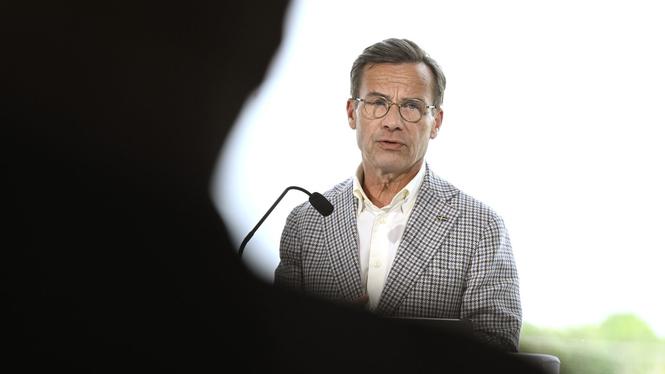 Statsminister Ulf Kristersson (M).