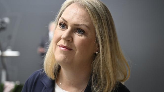 Lena Hallengren (S).