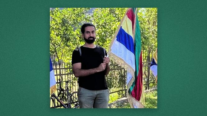 Nyligen demonstrerade Sami Jammoul och andra druser i Sverige mot våldsamheterna i södra Syrien. En av demonstranterna förlorade sin pappa i provinsen Suweida.