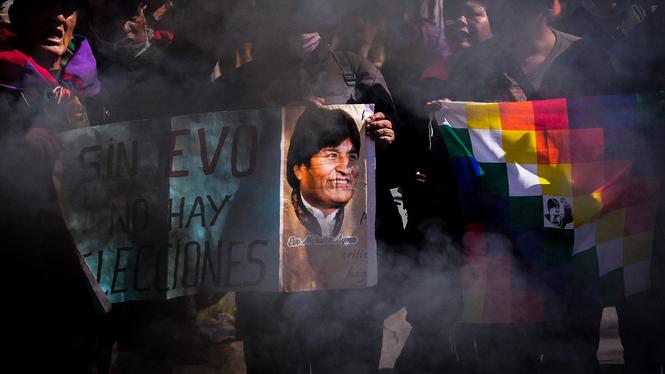 Evo Morales.