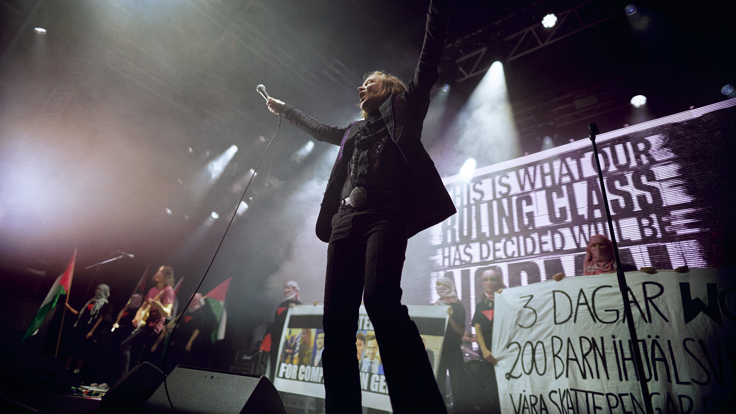 Refused under bandets spelning på Way out west.