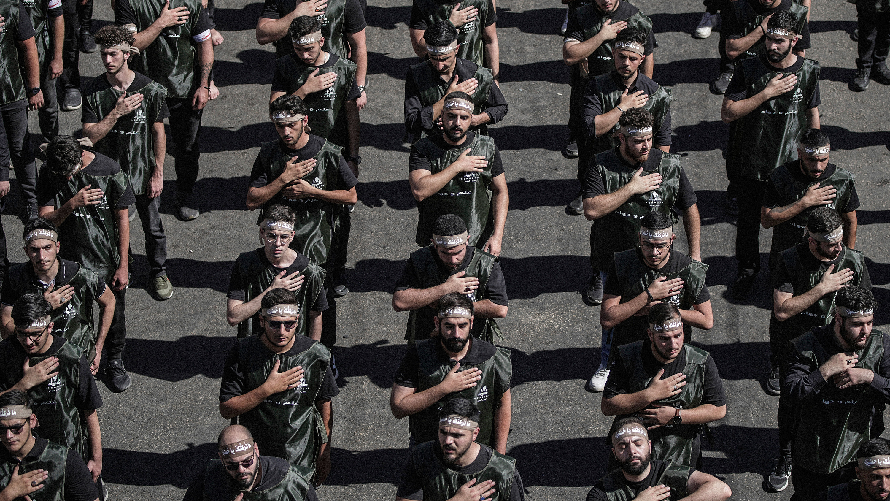 Hizbollah anhängare.