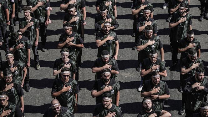 Hizbollah anhängare.
