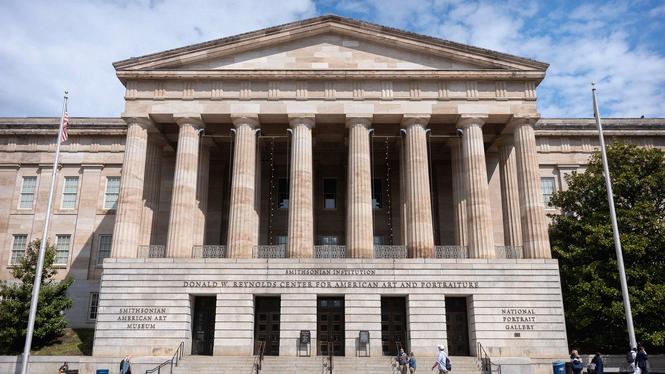 Smithsonian American Art Museum, ett av de museer som ska kontrolleras för att se så att konsten går i linje med presidentens tolkning av amerikansk historia.