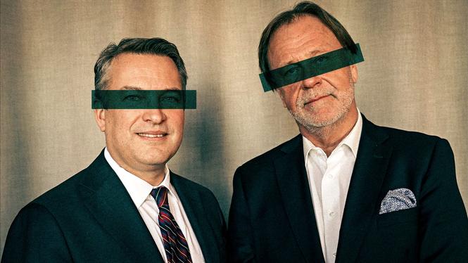 Kommunalråden Daniel Källenfors (M) och Anders Paulsen (LP) sitter i den politiska styrgruppen, som i hemlighet fattar beslut som rör byggprojekt.