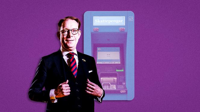 Den tidigare utrikesministern Tobias Billström.