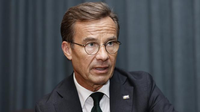 Statsminister Ulf Kristersson (M). Arkivbild.