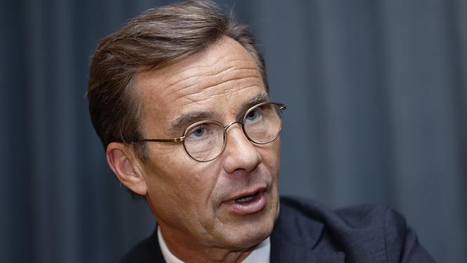 Statsminister Ulf Kristersson (M)