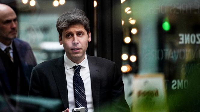 Open AI:s vd Sam Altman.