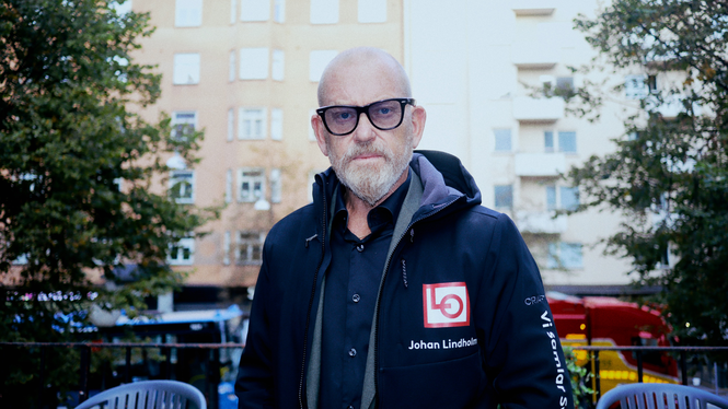 Johan Lindholm, ordförande för LO.