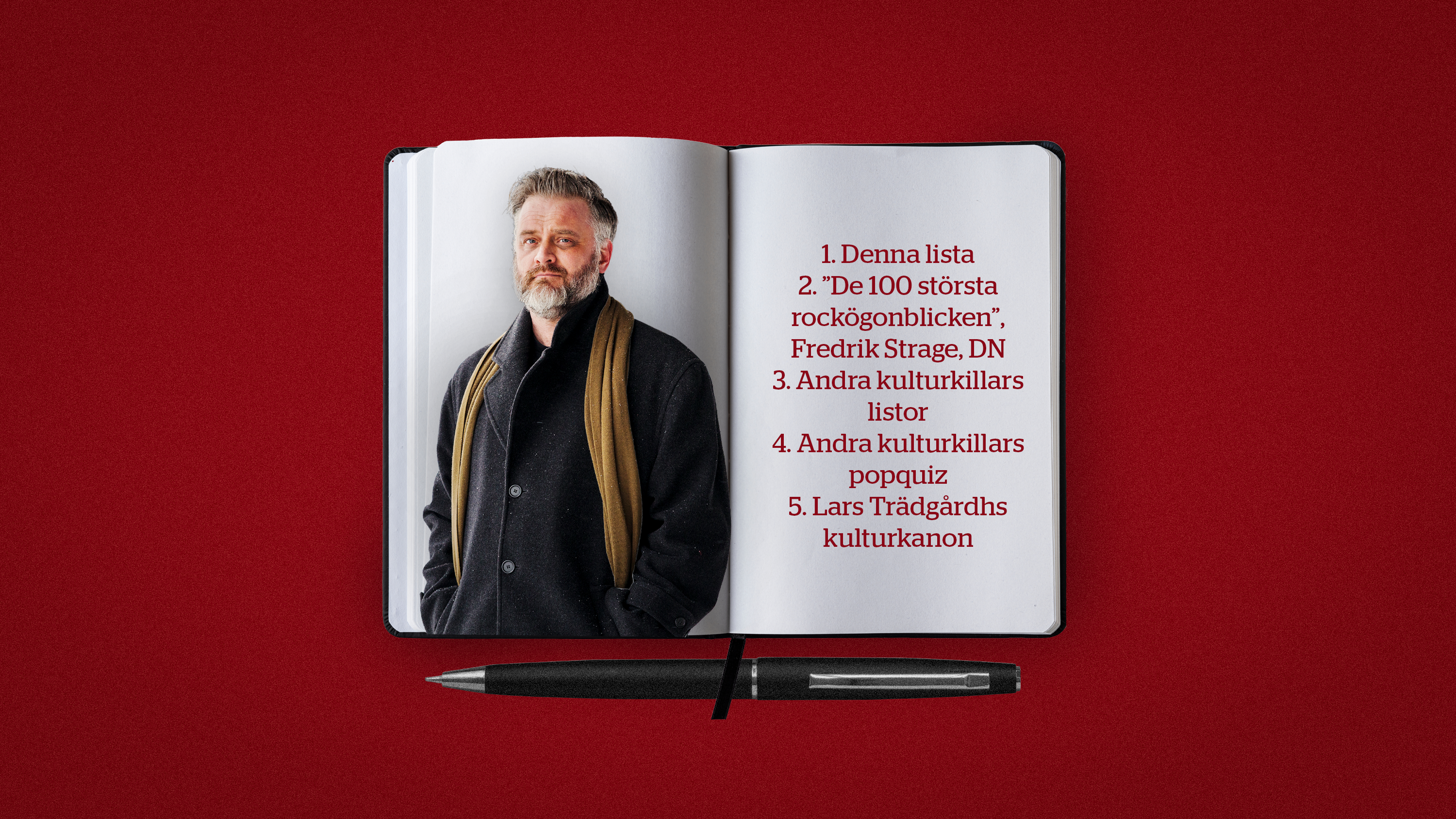 ”Är han inte egentligen bara Sveriges mest överbetalda kulturjournalist?”, Emil Arvidson kastar ljus på vad Lars Trägårdhs kulturkanon egentligen handlar om.