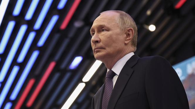 Rysslands president Vladimir Putin.