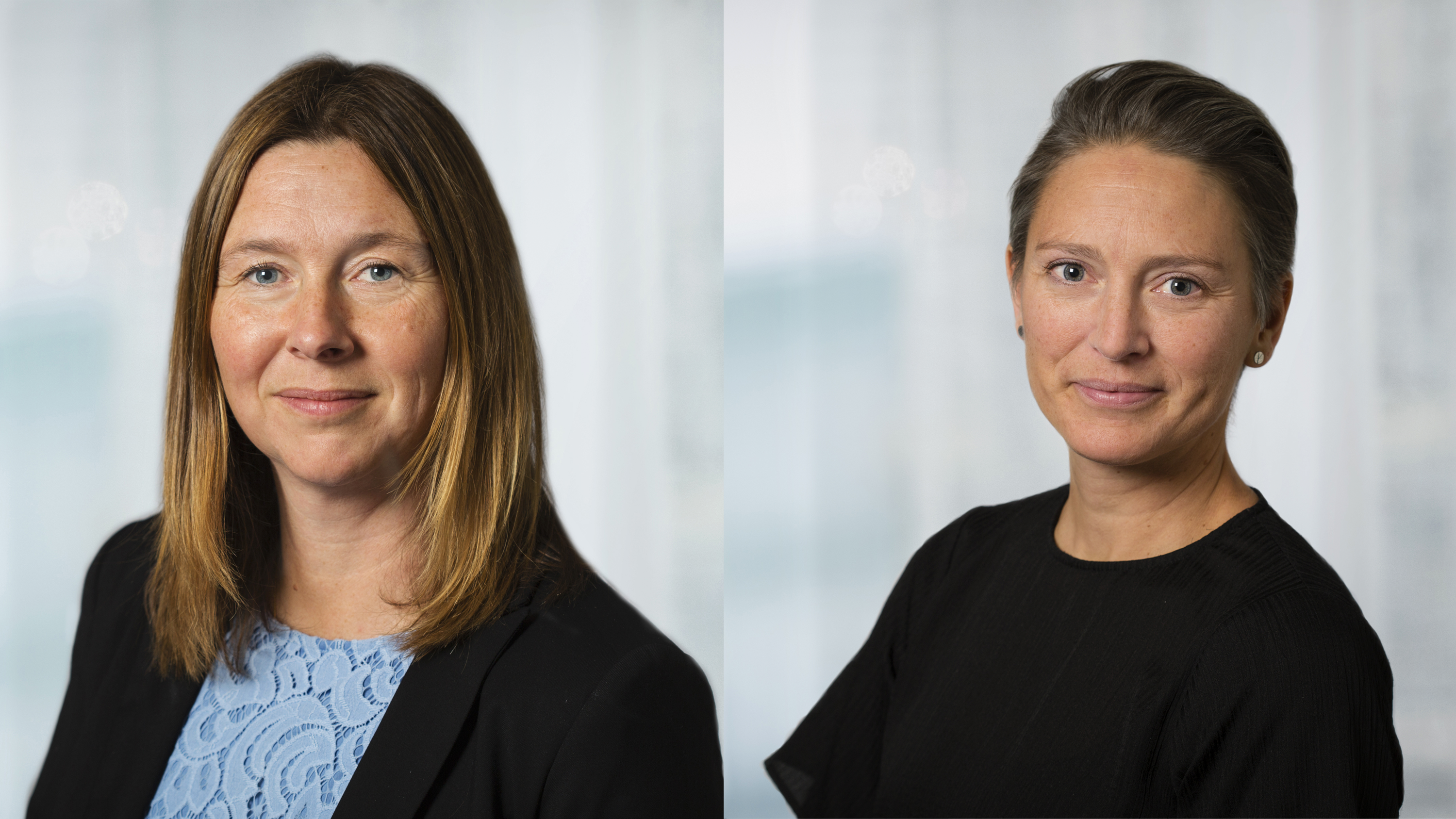 Karin Ljung Björklund (Fil Dr och chef Enheten för miljöhälsa) och Ida Knutsson (Utredare och Sveriges representant till WHO:s arbetsgrupp om klimat och hälsa, HIC).