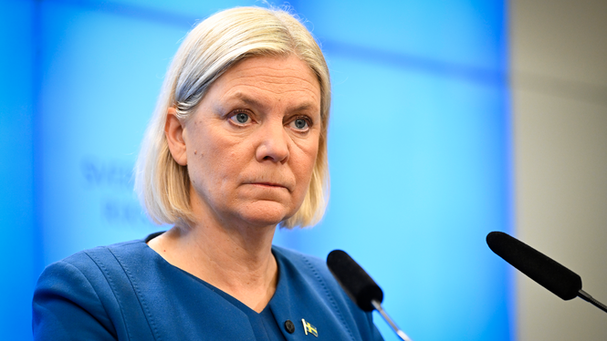 Magdalena Andersson, partiledare för Socialdemokraterna.