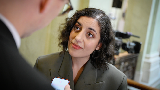 Utbildnings- och integrationsminister Simona Mohamsson (L). Arkivbild.