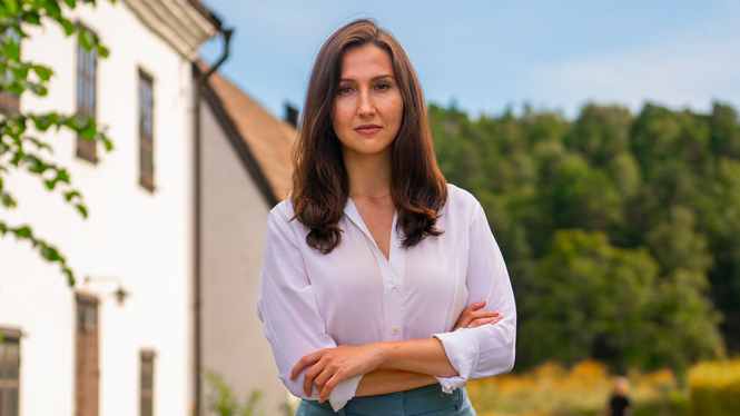 Aida Hadžialić (S), finansregionråd Region Stockholm.