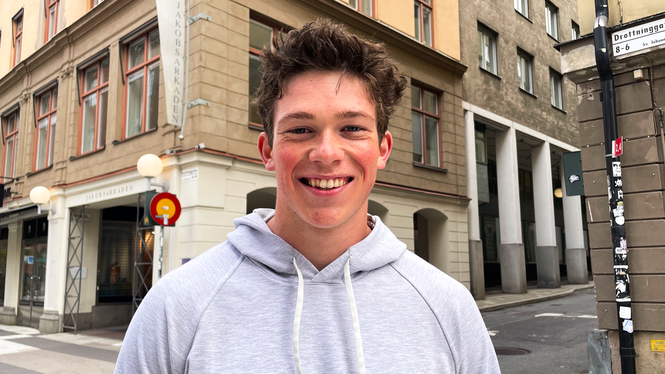 Garrett Smith, 19, säger att Charlie Kirk var betydelsefull för hans åldersgrupp.