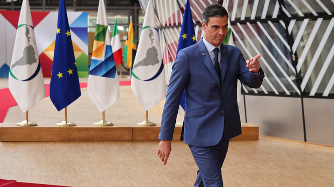 Spaniens premiärminister Pedro Sánchez. Arkivbild.