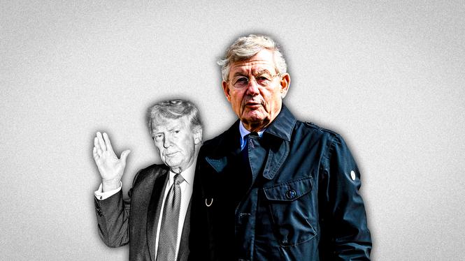 Investors vd Jacob Walleberg och USA:s president Donald Trump.