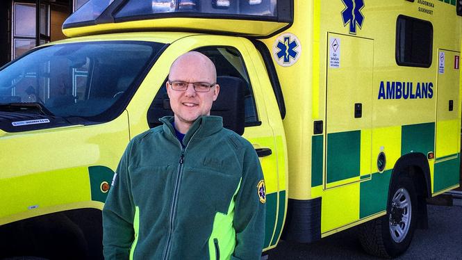 iklas Rosengren, ambulanschef i Enköping.