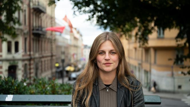 Elfva Barrio, förbundsordförande för S-studenter, vill att Sverige tar ställning mot Israels medverkan i Eurovision Song Contest.