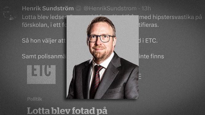 Henrik Sundström (M), kommunalråd i Uddevalla.