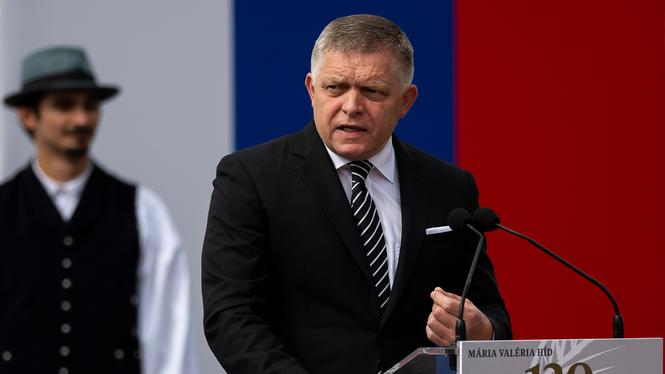 Slovakiens premiärminister Robert Fico.