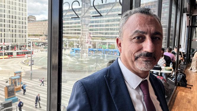 Simon Awad har arbetat för ekologisk rättvisa i över 30 år. Det innebär enligt honom att palestinier får samma rätt till naturresurser, rent vatten, näringsrik mat och hållbar försörjning som israeler.