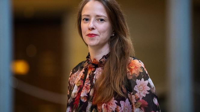 Åsa Lindhagen är miljö- och klimatborgarråd och gruppledare för Miljöpartiet i Stockholms stad. Foto: Jakob Åkersten Brodén / TT
