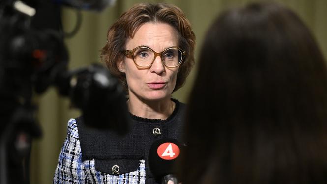 EU-kommissionär Jessika Roswall (M) är en av de 24 tjänstemän som nyligen testade positivt för PFAS i blodet. Foto: Jessica Gow / TT