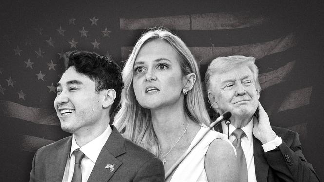 Donald Trump bjöd bland annat in aktivisterna Andy Ngo och Katie Daviscourt.till ett möte om hur man ska rensa landet från så kallade Antifa.