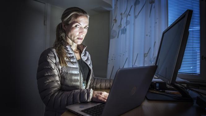 Nina Jelver, säkerhetschef på Svensk Handel. Arkivbild.