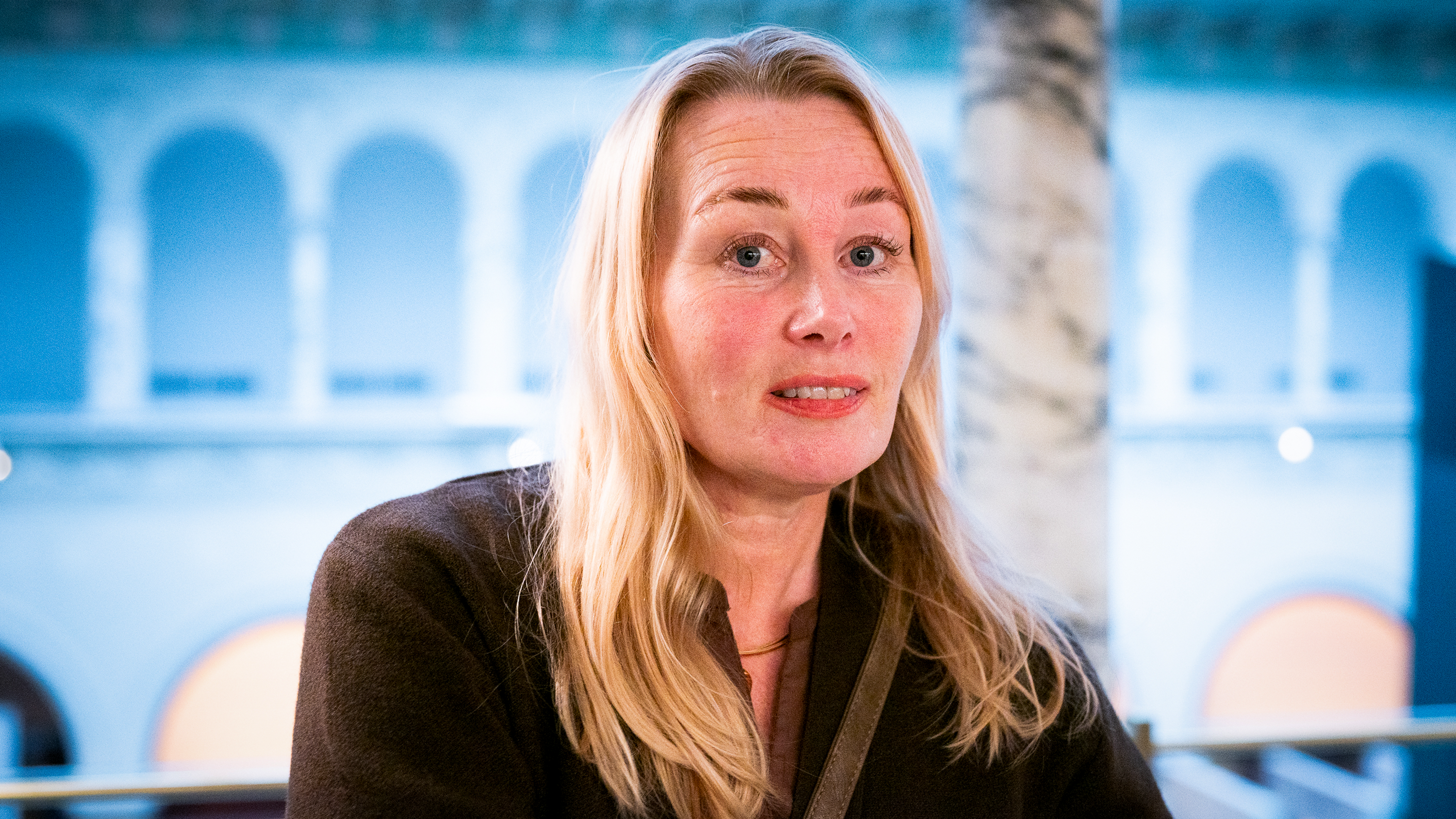 I offentligheten är Ann Heberlein i första hand känd för sin roll som personlig skribent och politisk debattör. Men hon själv menar att hon ”taggat ner” för att bädda väg för prästerskapet, som hon nyligen nekades.