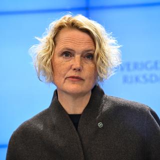 Centerpartiets partiledare Anna-Karin Hatt avgår. Arkivbild.