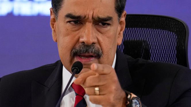 Venezuelas president Nicolas Maduro.