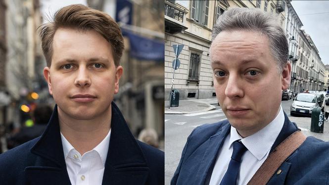 Adam Danieli (progamansvarig Timbro) och Arvid Hallén (programansvarig Oikos) vill pröva en studieavgift på ungefär 1 000–3 000 kronor per termin.