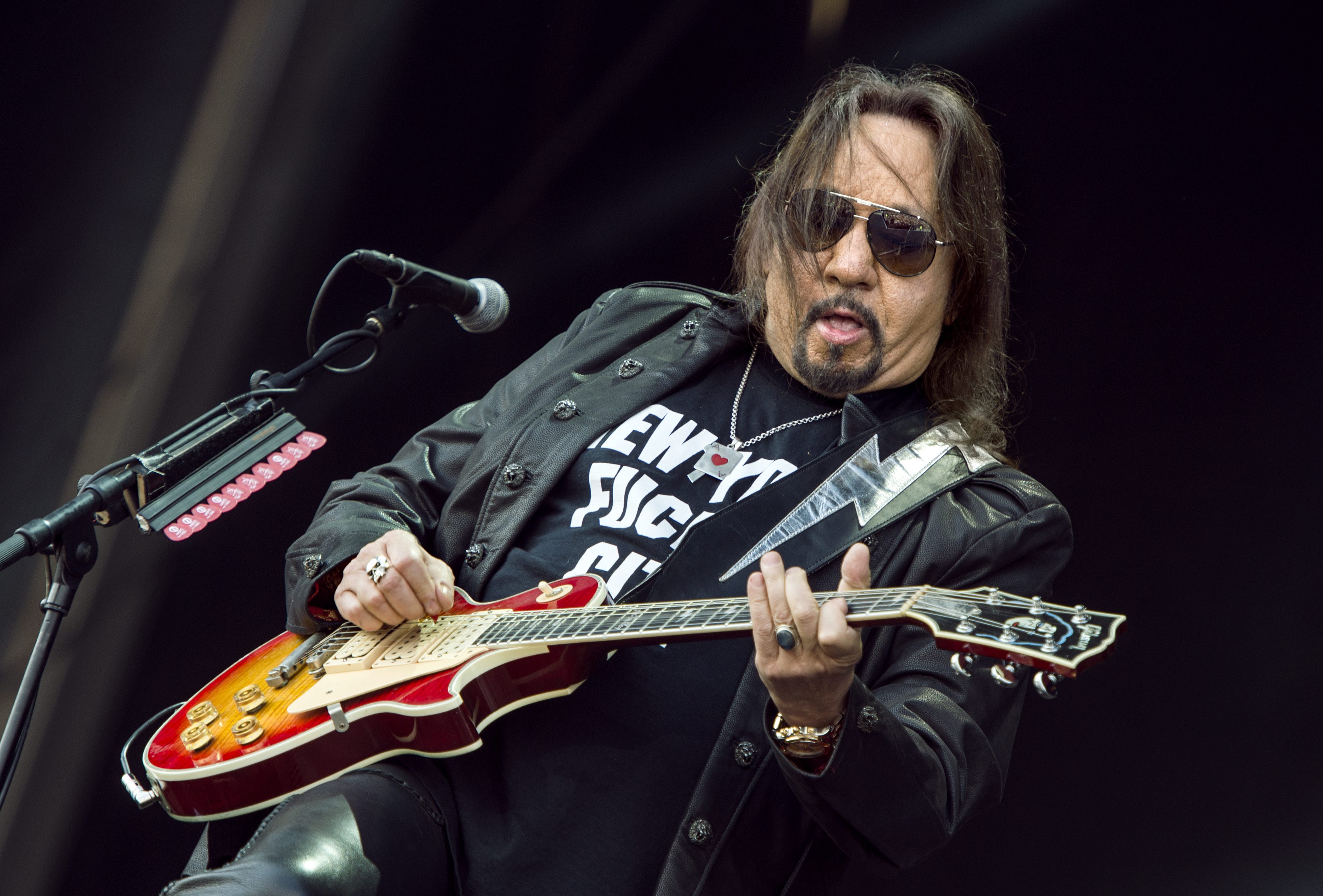 Ace Frehley på Sweden rock festival.