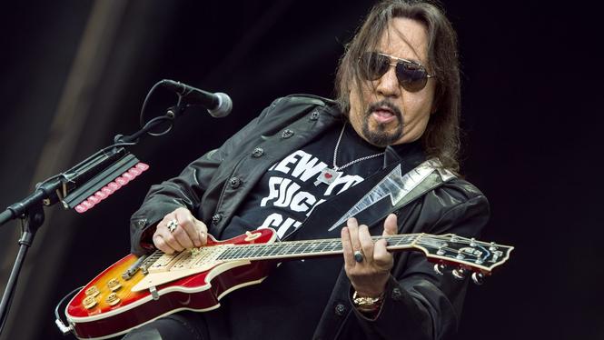 Ace Frehley på Sweden rock festival.