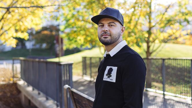 ”Vi är den enda rörelsen i Sverige som mobiliserar män mot våld”, säger Shahab Ahmadian, ordförande för MÄN.