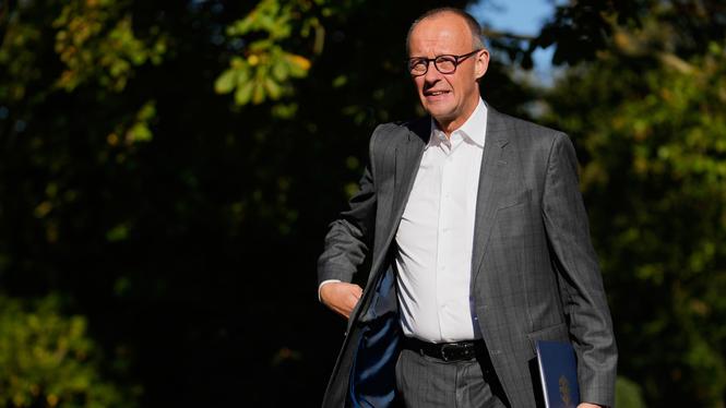 Tyska förbundskanslern Friedrich Merz.